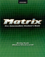 Matrix Pre-Intermediate Student's Book артикул 9971c.